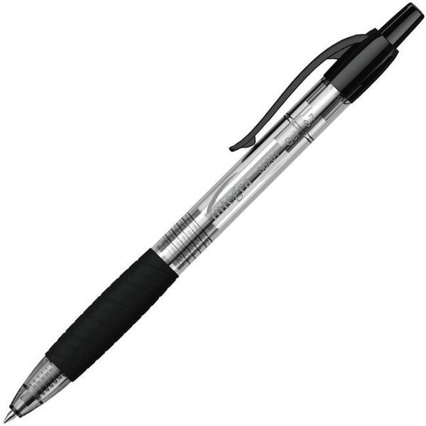 Integra ITA36201 0.7 mm Retractable Gel Pen; Black - 12 Count, Integral, Mfr#: ITA36201